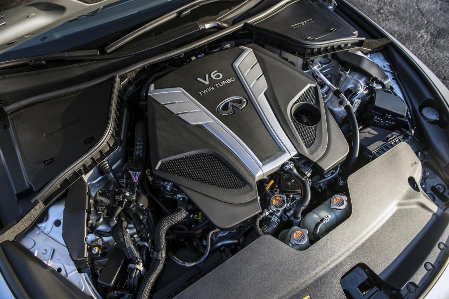 Моторный отсек Infiniti Q60S 3.0t (CV37) 2016 года  (NA) (фото 55 из 56)